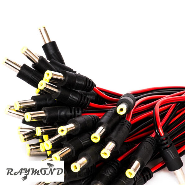 Male adapter plug wire 100pcs